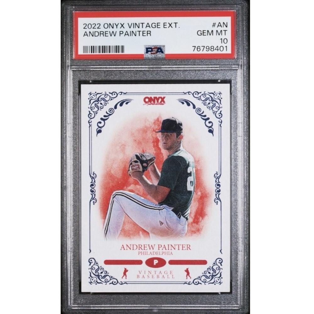 2022 Andrew Painter Onyx Vintage Exp #AN GEM MT 10